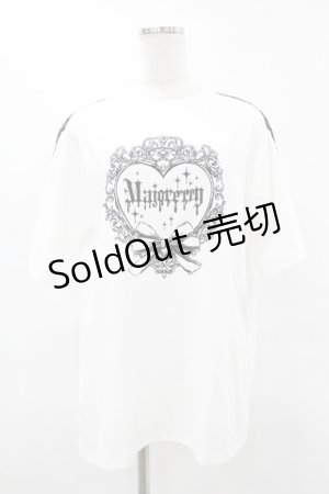 画像: majoretty / 寿限無。×majoretty プリントTシャツ S オフ H-25-06-19-1057-0-TS-NS-ZH
