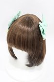 画像1: Angelic Pretty / Heartfulリボンコーム  ミント H-25-06-19-1007-AP-ZA-NS-ZH (1)