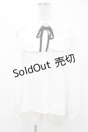 画像: Jamie エーエヌケー / ゴシックブラウス M オフ H-25-06-19-1064-LO-BL-NS-ZH