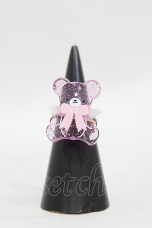 画像: Angelic Pretty / Milkyベアーリング Free ラベンダー H-25-06-19-1013-AP-AC-NS-ZH