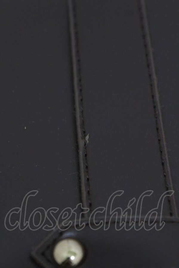 画像3: axes femme POETIQUE / うさぎ型押しサッチェルバッグ  ブラウン H-25-06-19-1020-AX-BG-NS-ZH (3)