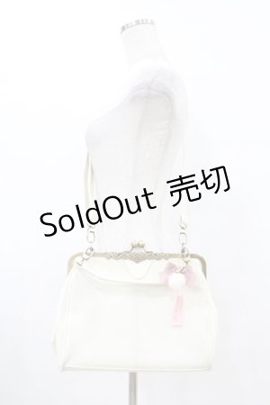 画像: Amavel / オリジナルチャーム付がま口バッグ  オフ H-25-06-19-1021-CA-BG-NS-ZH