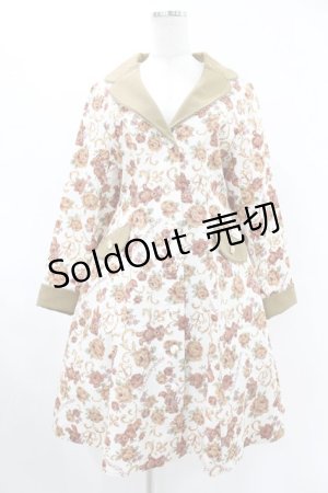 画像: metamorphose / ゴブラン風くまちゃんコートワンピース サイズ1 オフ白 H-25-06-19-1029-ME-CO-NS-ZH