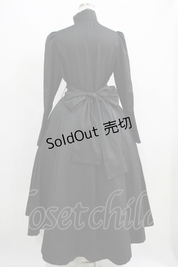 画像3: Sheglit / Victorianバッスルワンピース M ブラック H-25-06-19-001-EL-OP-KB-ZH (3)