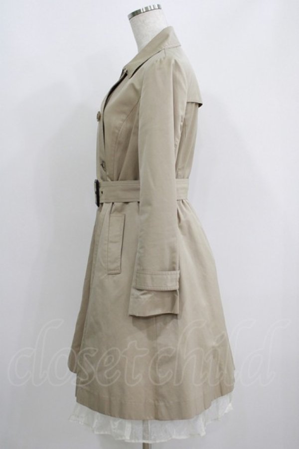 画像2: Katie / PIROUETTEトレンチ  ベージュ H-25-06-19-010-LO-JA-KB-ZT186 (2)