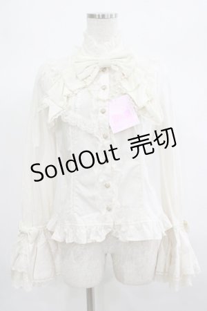 画像: Angelic Pretty / 素敵なプリンセスブラウス Free アイボリー H-25-06-20-037-AP-BL-NS-ZH