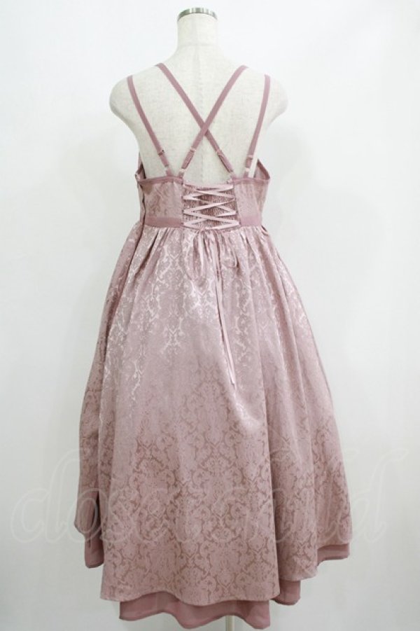 画像3: Amavel / チャイナキャミカシュクールロングワンピース Free ピンク H-25-06-20-004-CA-OP-NS-ZH (3)