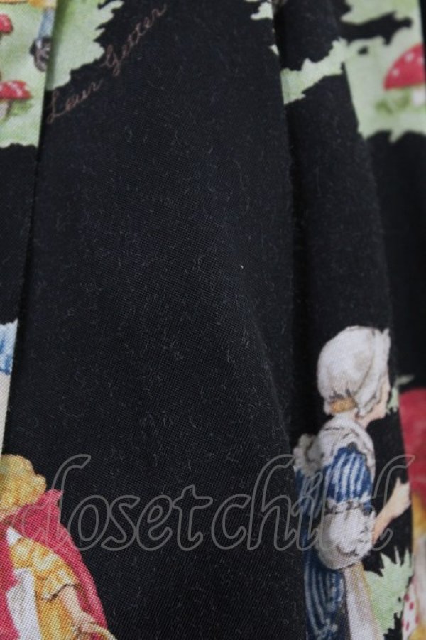 画像3: Leur Getter / Little Red Riding Hoodレースアップキャミワンピース  ブラック H-25-06-20-1036-LU-OP-KB-ZH (3)