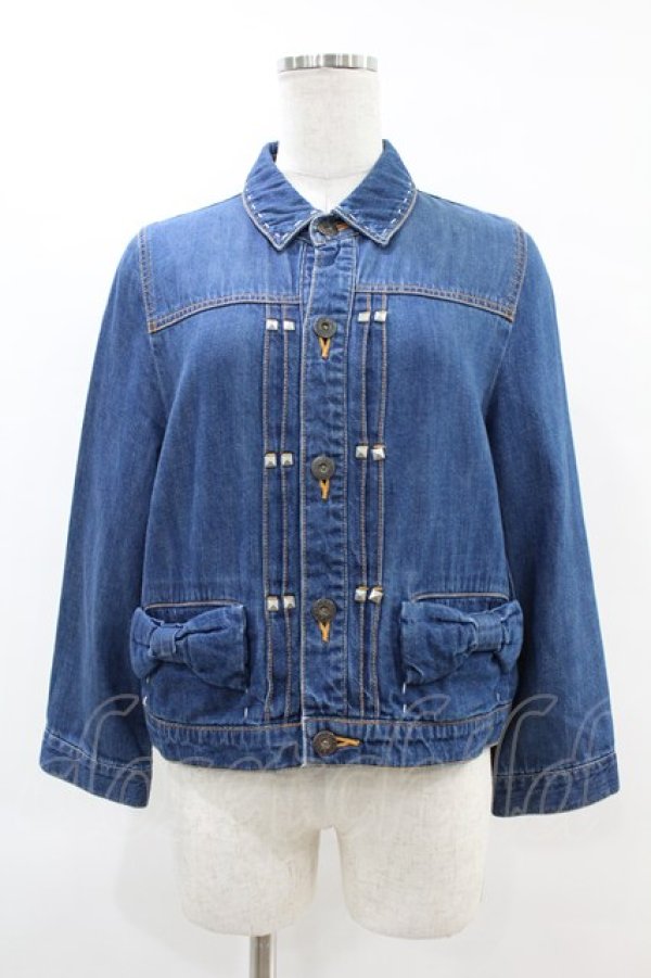 画像1: Candy Stripper / LOVELESS DENIM JACKET 2 青 H-25-06-20-1051-PU-JA-KB-ZT163 (1)