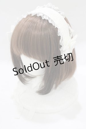 画像: Innocent World / チュールレース巻きバラヘッドドレス  オフ H-25-06-20-070-IW-AC-NS-ZH