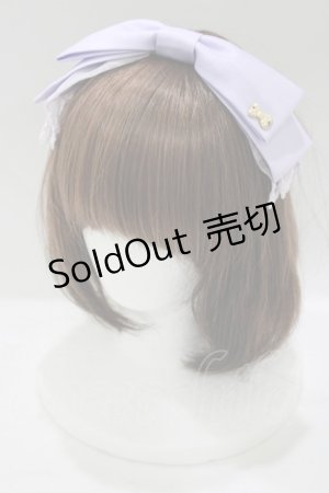 画像: Angelic Pretty / キルトリボンチャームカチューシャ  ラベンダー H-25-06-20-076-AP-AC-NS-ZH