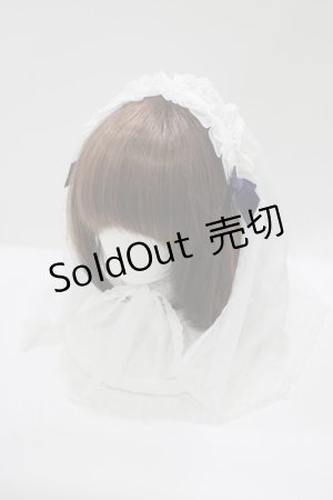 画像: Angelic Pretty / シスターベールヘッドドレス  シロ H-25-06-20-078-AP-ZA-NS-ZH