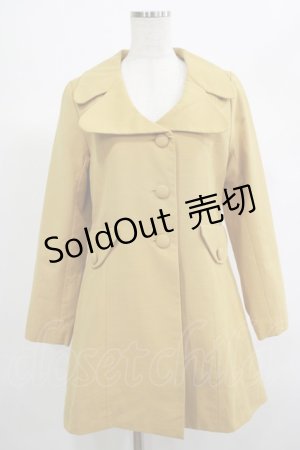 画像: Fi.n.t / ビッグカラーTWIGGYコート Free MUSTARD H-25-06-20-018-CA-CO-NS-ZH