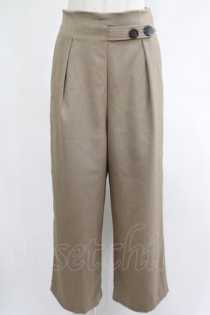 画像: COUPE LE COEUR / サイドタブタックストレートパンツ Free BEIGE H-25-06-20-022-GO-PA-NS-ZH