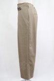 画像2: COUPE LE COEUR / サイドタブタックストレートパンツ Free BEIGE H-25-06-20-022-GO-PA-NS-ZH (2)
