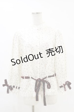 画像: Katie / LOOKING GLASS blouse jacket  WHITE H-25-06-21-048-LO-BL-KB-ZH