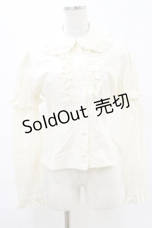 画像: BABY,THE STARS SHINE BRIGHT / 袖とりはずしPetitフリルブラウス Free アイボリー H-25-06-21-059-BA-BL-NS-ZH