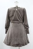 画像2: Fi.n.t / クレリックベロアミニワンピース Free GREGE H-25-06-21-1027-CA-OP-NS-ZH (2)
