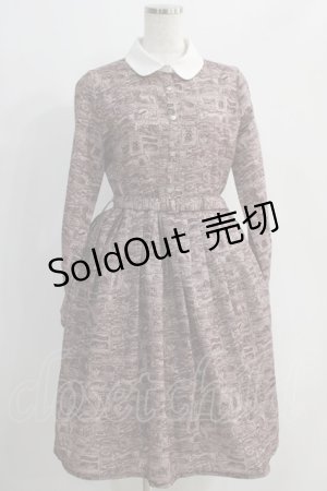 画像: Fi.n.t / アンティーク缶クレリックシャツワンピース  ピンク H-25-06-21-1029-CA-OP-NS-ZH