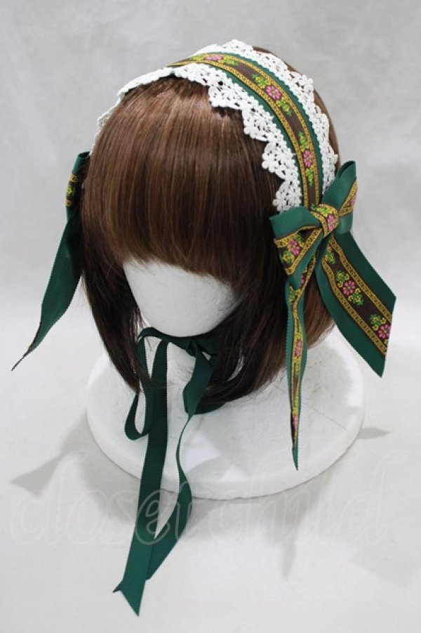 画像7: BABY,THE STARS SHINE BRIGHT / Mazrka〜乙女なJolie fleur〜ワンピースドレス・ヘッドドレスSet Free グリーン H-25-06-21-1002-BA-OP-NS-ZH (7)