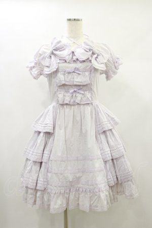 画像: Angelic Pretty / プリンセスフリルワンピース Free ラベンダー H-25-06-21-1003-AP-OP-NS-ZH
