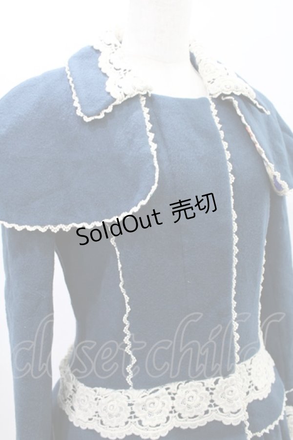 画像4: Juliette et Justine / Manteau de Conte de Fee 2 ブルー H-25-06-21-1004-CL-CO-NS-ZT-C065 (4)