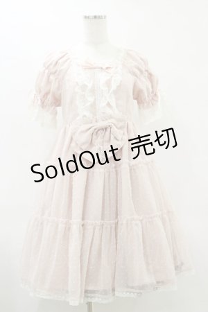 画像: BABY,THE STARS SHINE BRIGHT / ラメドットシフォンデザートワンピース Free ピンク H-25-06-21-077-BA-OP-NS-ZH