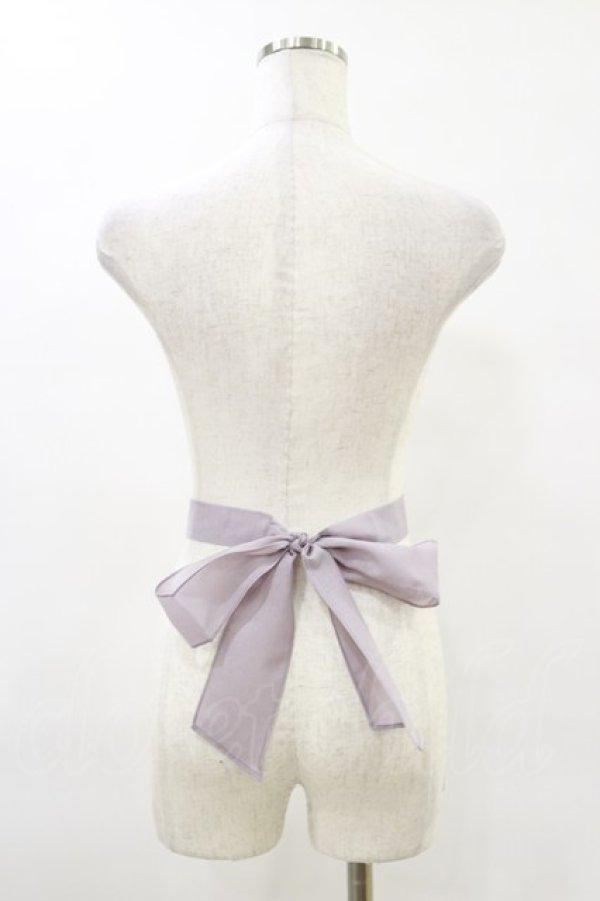 画像2: MILK / ペザントエプロン  プラムピンク H-25-06-21-031-ML-ZA-KB-ZH (2)