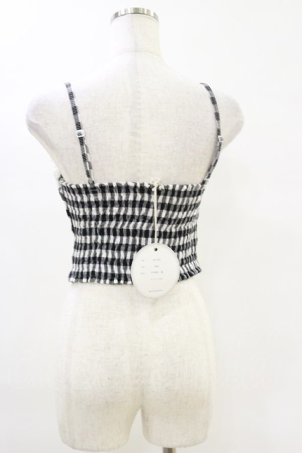 画像2: Katie / AMERICAN PIE lacy bustier  ブラック H-25-06-21-037-LO-TO-KB-ZH (2)