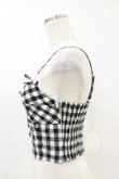 画像3: Katie / AMERICAN PIE lacy bustier  ブラック H-25-06-21-037-LO-TO-KB-ZH (3)
