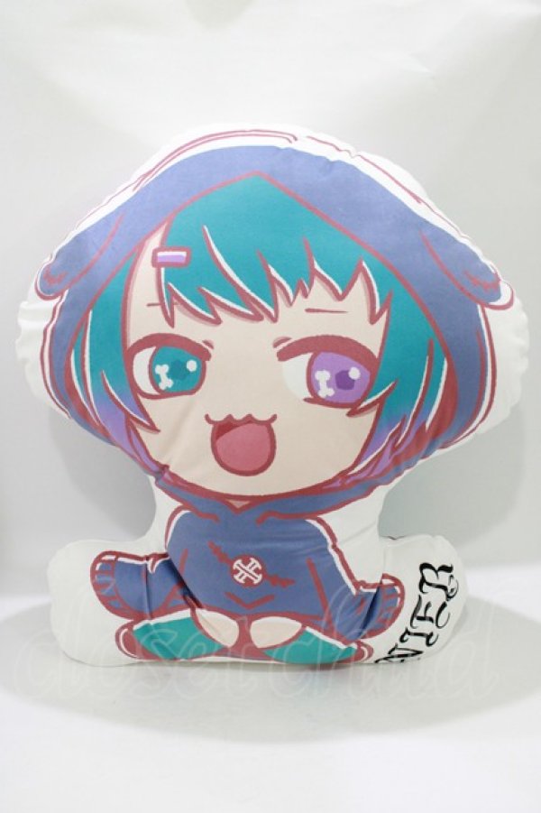 画像2: NieR Clothing / ONE君リバーシブルクッション   H-25-06-22-082-PU-ZA-KB-ZH (2)