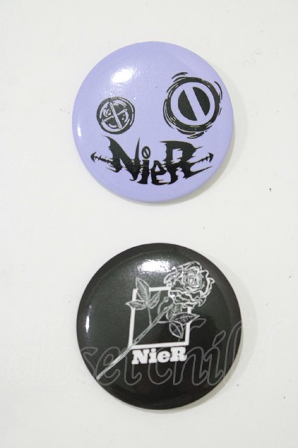 画像1: NieR Clothing / 缶バッジSET   H-25-06-22-043-PU-ZA-KB-ZH (1)