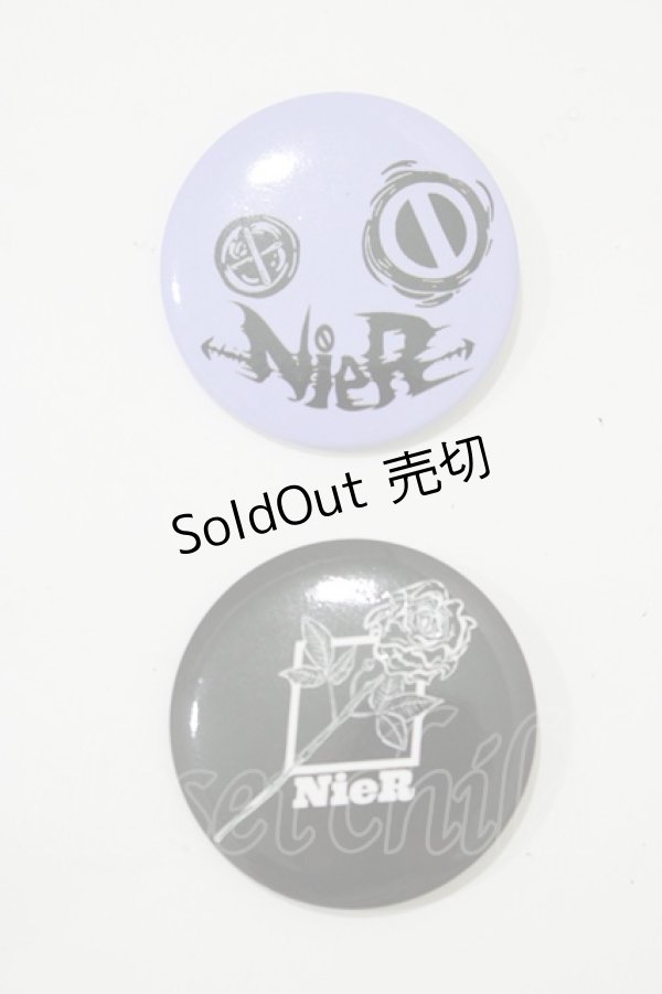 画像1: NieR Clothing / 缶バッジSET   H-25-06-22-043-PU-ZA-KB-ZH (1)