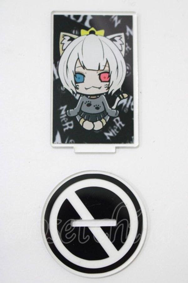 画像1: NieR Clothing / アクリルスタンド   H-25-06-22-053-PU-ZA-KB-ZH (1)