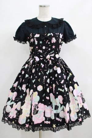 画像: Angelic Pretty / TOY PARADEワンピース Free ブラック H-25-06-23-021-AP-OP-NS-ZH