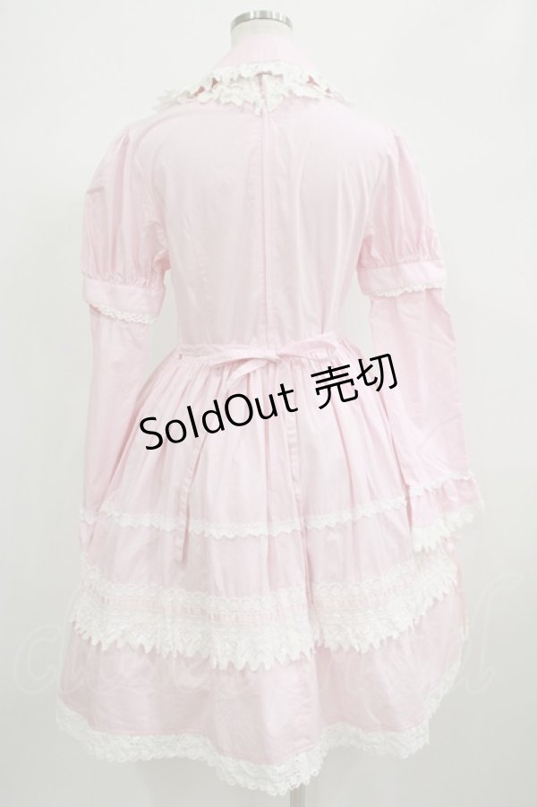 画像3: BABY,THE STARS SHINE BRIGHT / 襟・袖取り外しワンピース Free ピンク H-25-06-23-024-BA-OP-NS-ZH (3)