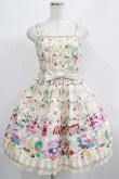画像1: Angelic Pretty / Fantasy Theaterジャンパースカート Free アイボリー H-25-06-23-025-AP-OP-NS-ZH (1)