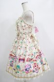 画像2: Angelic Pretty / Fantasy Theaterジャンパースカート Free アイボリー H-25-06-23-025-AP-OP-NS-ZH (2)