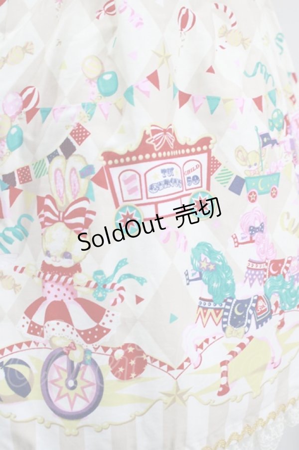 画像4: Angelic Pretty / Fantasy Theaterジャンパースカート Free アイボリー H-25-06-23-025-AP-OP-NS-ZH (4)