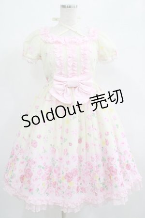 画像: Angelic Pretty / Powder Roseワンピース Free イエロー H-25-06-23-026-AP-OP-NS-ZH