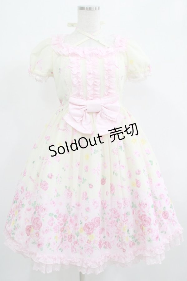 画像1: Angelic Pretty / Powder Roseワンピース Free イエロー H-25-06-23-026-AP-OP-NS-ZH (1)