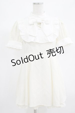 画像: Ank Rouge / ローズジャガードコンビネゾン M アイボリー H-25-06-23-045-CA-OP-NS-ZH