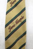 画像2: Jane Marple / レジメンタルストライプネクタイ  マスタード H-25-06-23-1025-JM-ZA-KB-ZH (2)