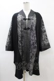 画像1: Qutie Frash / 万能ポンチョ  黒×シルバー H-25-06-23-1034-QU-TO-KB-ZT255 (1)