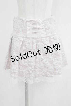 画像: Ank Rouge / ヨーク切替えスピンドルプリーツスカパン M ピンク H-25-06-23-046-CA-SK-NS-ZH