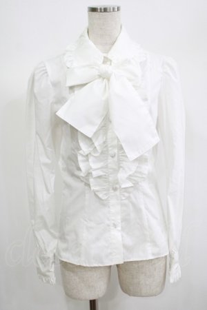 画像: Dreaming Drop / リボンブラウス Free オフ H-25-06-23-051-LO-BL-NS-ZH