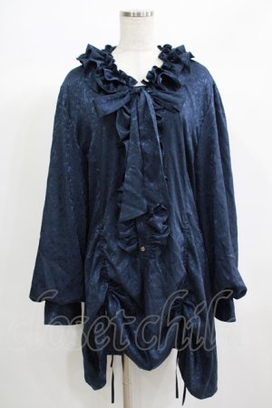 画像: ALICE and the PIRATES / Prince of precious stone Roseブラウス Mens ネイビー H-25-06-23-052-PA-BL-NS-ZH