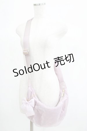 画像: m petit by misako / リボンチャーム付きショルダーバッグ  ピンク H-25-06-23-063-LO-BG-NS-ZH