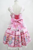 Angelic Pretty / Toy's Donut Diner エプロンドレスSet Free