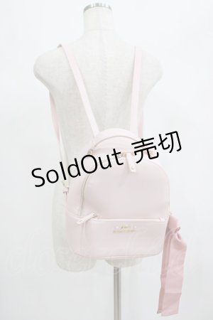 画像: Maison de FLEUR / マイメロディリボンリュック  ピンク H-25-06-23-067-LO-BG-NS-ZH